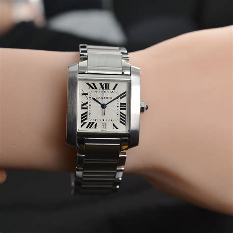 vintage cartier tank francaise watch